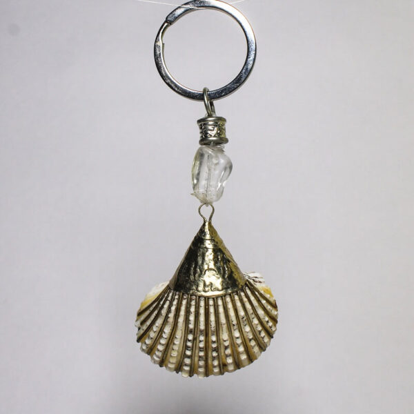 Keychain with Decorative Shell