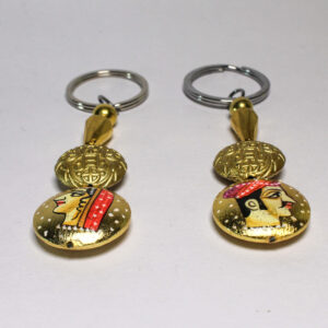 Miniature Hand-Painted Royal Keychain Set