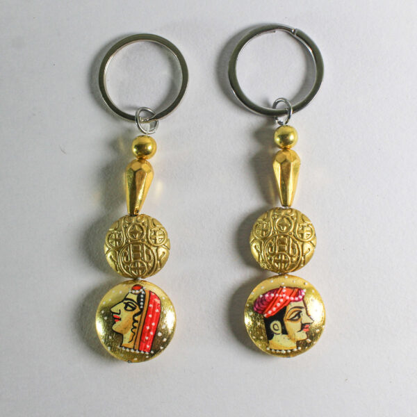 Miniature Hand-Painted Royal Keychain Set22