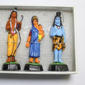 Set of Terracotta Figurines Depicting Beloved Deities
