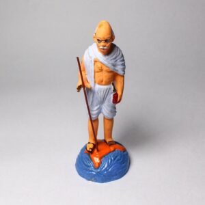 Gandhi in Clay Magnet22