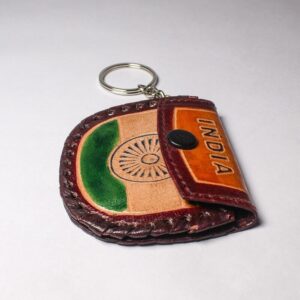 Leather Keychain India Pouch: A Miniature Tribute to India’s Grandeur11