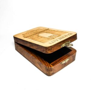 wooden Box with Engraved India Gate77