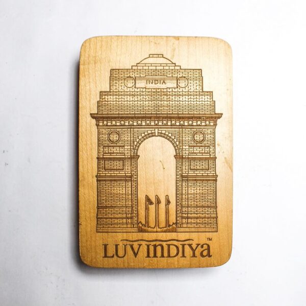 wooden Box with Engraved India Gate99