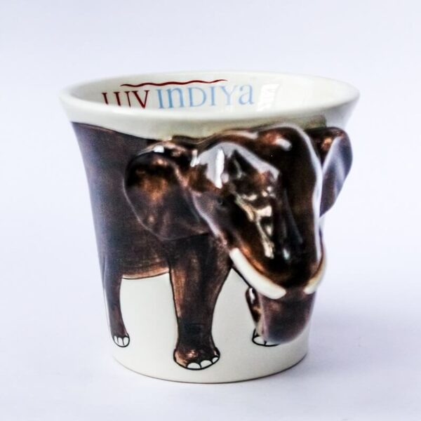 Premium Ceramic Mug Hand Painted Elephant55