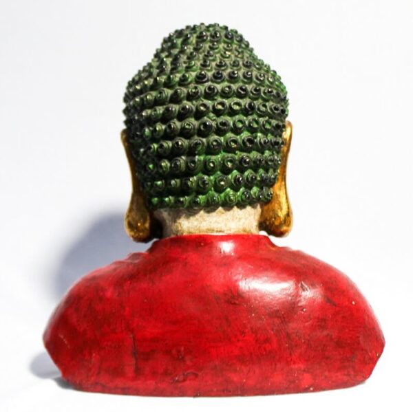 Buddha Colored Bust iluminates