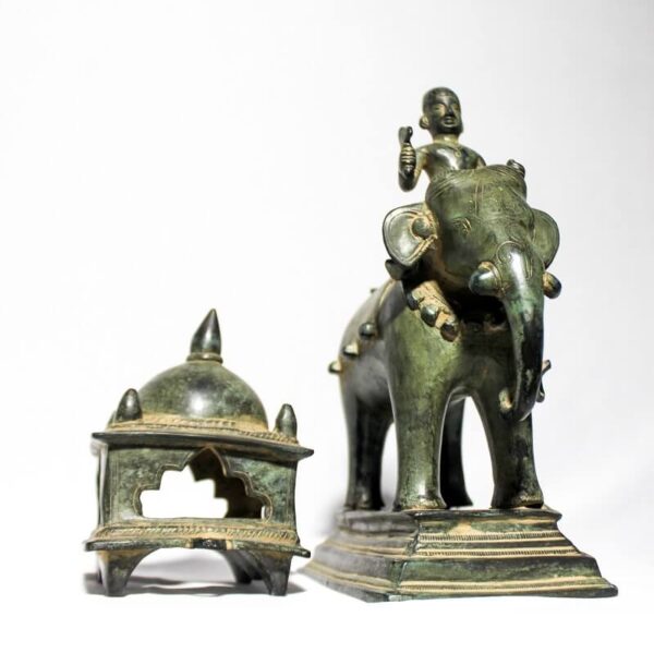 Brass Laxmi Standing